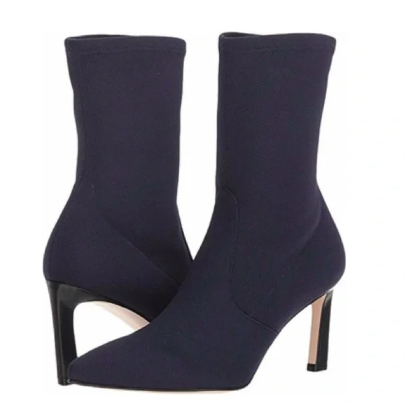 Stuart Weitzman Rapture 75mm Portofino Booties Feminine  Minimalist Chic - Picture 2 of 8